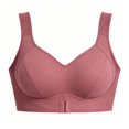 thumbnail image 2 of Lumistal Push Up Bra Front Closure Wireless Full Cup Bra Side Breast Support Anti Sagging Comfort Bra Plus Size Sports Bras for Women XL, 2 of 5