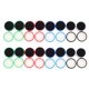 thumbnail image 1 of GOOHOCHY 32 tapas de silicona para joystick: agarre que brilla en la oscuridad, tapa antideslizante para joystick de juegos, compatible con Nintendo Switch, 1 of 8