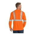 thumbnail image 2 of CornerStone ANSI 107 Class 2 Long Sleeve Safety T-Shirt | High Visibility Reflective Work Clothing for Men & Women, 2 of 4