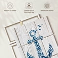 thumbnail image 6 of Elephant Stock Anchor Quote Wall Art - Vertical Multi Panel Canvas - Living Room Wall Decor - Nautical Multi Panel - Beige And Blue Decor - 42" x 65", 6 of 8