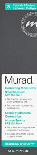 padle Uendelighed etnisk Murad Murad Redness Therapy Correcting Moisturizer, 1.7 oz - Walmart.com