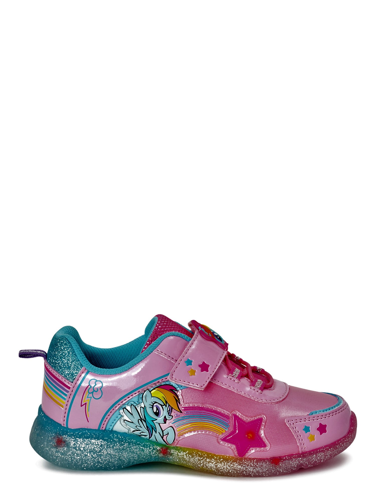 Hasbro My Little Pony Lighted Chunky Retro Athletic Sneaker (Toddler Girls)