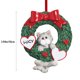 thumbnail image 2 of Pareja Árbol De Navidad Colgante Colgante Resina Decoración Regalos Árbol De Navidad Decoración Suministros Para Fiesta De Navidad Advancent HA043960-03, 2 of 6