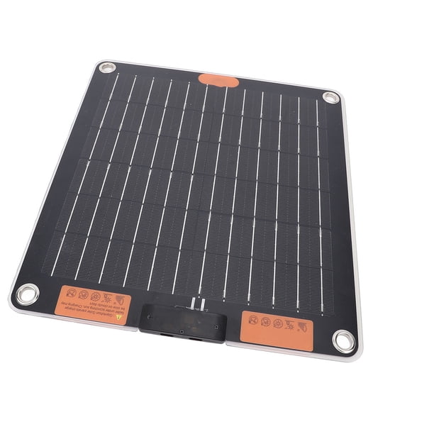 Cargador De Panel Solar, Cargador De Teléfono Celular De Panel Solar De Doble Cara, Artesanía Exquisita 20W Para Teléfono