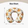 thumbnail image 5 of KLL Squirrel With Colorful Tail Pattern Memory Foam Cervical Neck Pillow Versatile U-Shaped Pillows for Home/Office/Camping/Travelling/Soft Washable Cover, 5 of 8