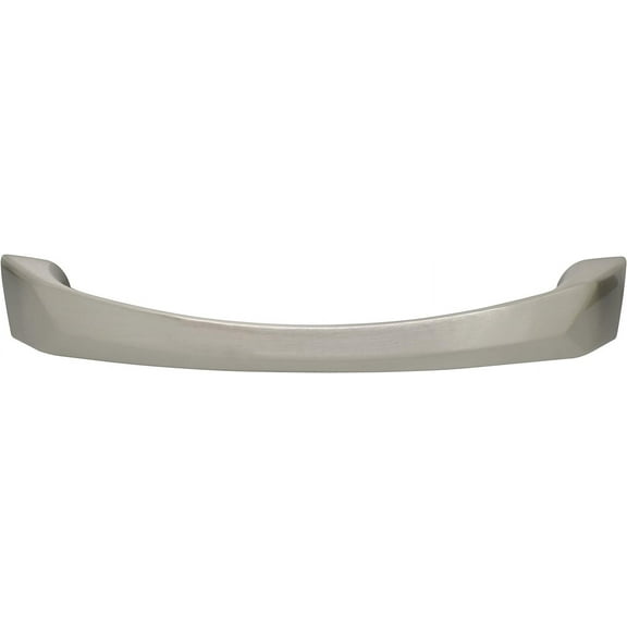 Silverline P2028 Transitional Beveled Edge Center Arch Drawer Handle Pull Cabinet Hardware CC: 5-1/16" 10 Pack