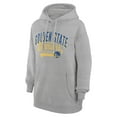 thumbnail image 2 of Women's G-III 4Her by Carl Banks  Heather Gray Golden State Warriors Filigree Logo Pullover Hoodie, 2 of 3