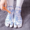 thumbnail image 4 of Set de calcetines Broman para masaje de pies para reflexología con bolígrafo de acupresión, 4 of 9