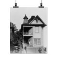thumbnail image 2 of Print: African American Man Standing On Porch, Georgia, 1899, 2 of 4