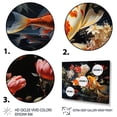 thumbnail image 3 of Designart "Golden Koi Harmony Japon s Yellow and Red I" Japan Art Floater Framed Canvas Print, 3 of 7