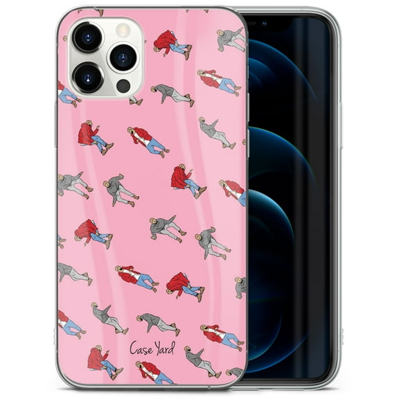 TPU Clear Case for iPhone 13 with Drake Dancing Pattern design phone cover