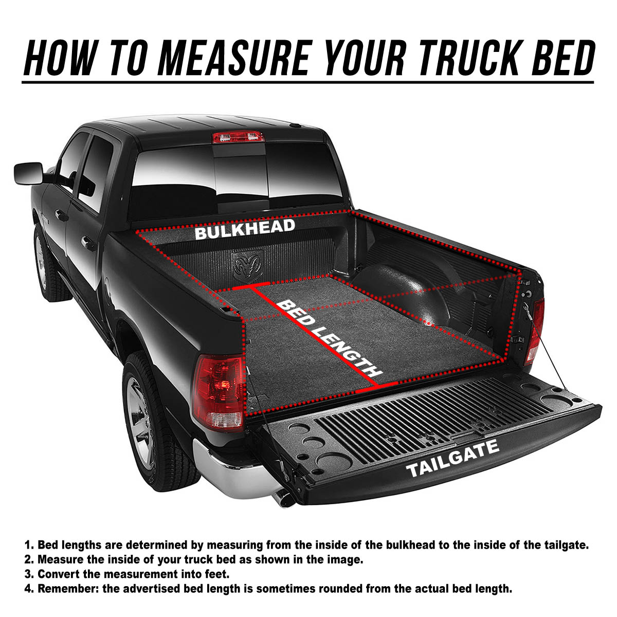 Automotive Truck Beds Tailgates Dna Motoring Ttc Ru 014 Soft Vinyl Roll Up Tonneau Cover For 15 18 Ford F150 6 5ft
