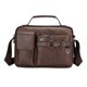 thumbnail image 5 of Bolso de hombro cruzado de cuero texturizado | Bolso de mano ligero y espacioso con correa ajustable | Negro/Marrón/Caqui | 29x20x7cm | Viaje Multi Compartimento Accesorio Diario para Mujeres, 5 of 6