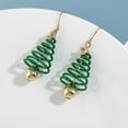 thumbnail image 2 of Christmas tree Earrings Hanging Star Earring Merry  Earrings, 2 of 5
