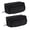 Black, variant on Yardvibe 2PC Big Capacity Purple Pencil Case, Multi Compartment Stationery Storage Pouch, Large Pencil Pouch for Adults Men Women Office, Portable Cloth Bag for Stationery