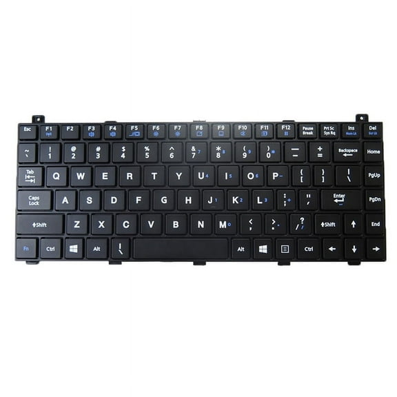 Laptop No Backlit Keyboard For GETAC S410 G4 S410G4 United States US With Black Frame New