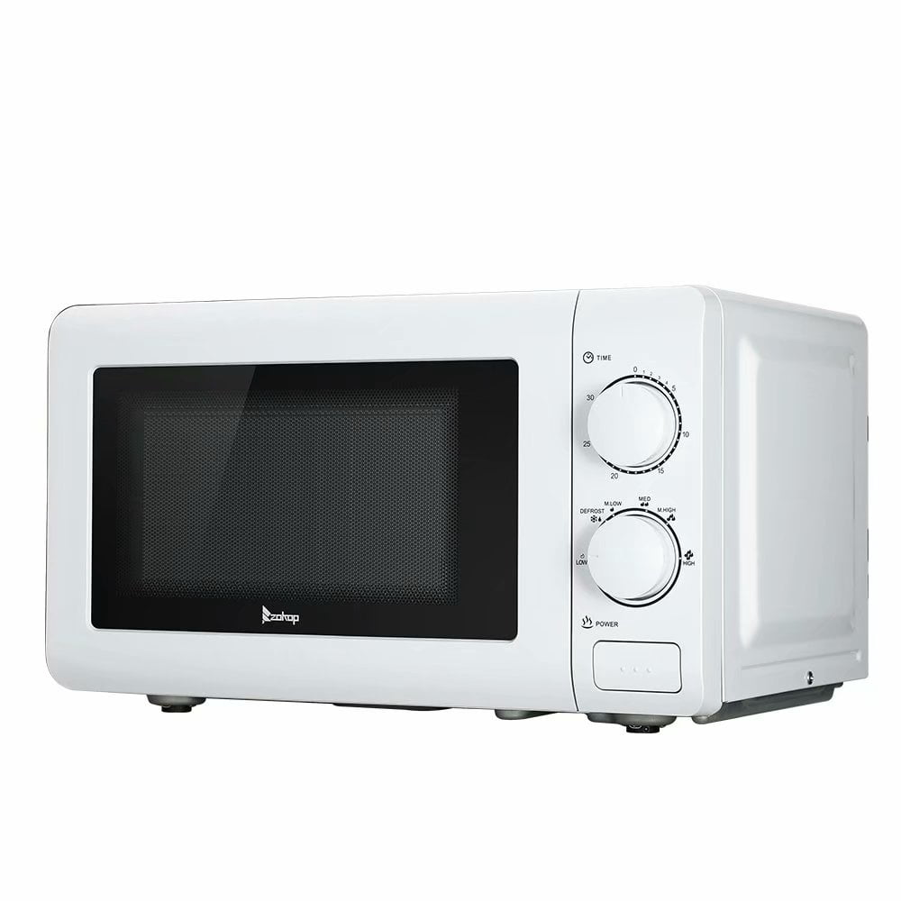 VIK Microwave, Conventional Microwave Oven with Mechanical Knob/Button
