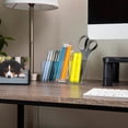 thumbnail image 2 of Mind Reader Pen and Accessories Holder, Desktop Organizer, Makeup Organizer, Office, Acrylic, Set of 3, Clear, 2 of 8