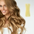 thumbnail image 2 of Unique Bargains 6pcs Big Wave Hair Rollers for Women 4.72"x1.97" Amarillo, 2 of 6