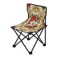 thumbnail image 2 of YAZAOO Camping Chairs Modern Golden Holiday Elegance Pattern Folding chair, 2 of 8