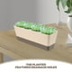 thumbnail image 5 of Maceta para ventana, jardinera rectangular con platillo, contenedor pequeño para plantas suculentas, para patio y balcón, 5 of 8