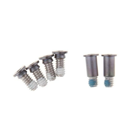 

Laptop Mount Screws 2-sized Durable Metal Screws Set for MacBook Pro A1707 Notebook Repair/Replacement Gray