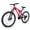 Red, variant on 26" Mountain Bike with Full Suspension Steel Frame, 21-Speed All-Terrain Bicycle,Red