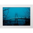 thumbnail image 3 of Erin Berzel 4x24 White Modern Wood Framed Wall Art Titled - St. Johns Bridge II, 3 of 5