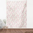 thumbnail image 4 of Floral Fabric by the Yard Upholstery, Romantic Purpurea Cone Flower Plants Herbs and Flying Petals Vintage Layout, Decorative Fabric for DIY and Home Accents, Ivory Pale Pink by Ambesonne, 4 of 5