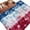 Blue, variant on Blue White Red Area Rugs 6'x9', Washable Small Throw Rugs for Kitchen Dining room, Tie-dye American Flag Star Abstract Indoor Outdoor Rug Non-Slip Low Pile Carpet Runner Reversible Floor Mats