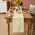 thumbnail image 4 of Table Runners 120 Inches Long Dress Scarves, Yellow Palm Tree Farmhouse Coffee/Dining/Kitchen Table Decor Table Runner for Living Room, Summer Tropical Plants Leaves Vintage Flowers 13x120 Inch, 4 of 9