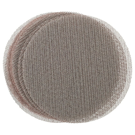 WRISTBIQUE Sanding Discs Sandpaper Emery Grey 10Pcs 5Inch Mesh