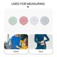 thumbnail image 2 of 4 Pcs Elastikon Tape Tape Measure Markings Tape Ruler Small Tape Measure Fabric Tape Measure, 2 of 2