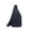 B, variant on AZXY Sleek Practical Crossbody Bag, Multi-pocket adjustable design for daily commute outdoor travel and casual outings, Black