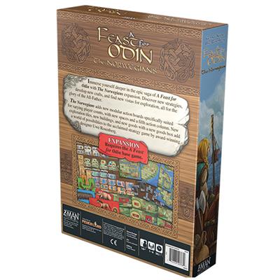 A Feast for Odin Strategy Board Game: The Norwegians Expansion for Ages 14+, from Asmodee