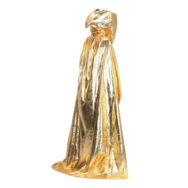 Disfraz de Halloween Unisex Cosplay Capa larga con capucha Capa de mago Rendimiento Bata de fiesta de disfraces kenally JJ25604-05