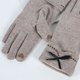 thumbnail image 4 of Guantes de invierno para mujer, de color liso, cálidos, con pantalla táctil, gruesos y suaves, de poliéster., 4 of 5