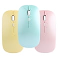 thumbnail image 3 of Ratón inalámbrico Bluetooth para tableta, tres modos, carga de 2,4 g, color neutro, 3 of 5