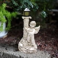 thumbnail image 4 of Almencla Angel Solar Garden Statue Angel Statue with Solar Light for Patio Porch Lawn Right, 4 of 8