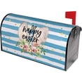 thumbnail image 2 of Happy Easter Bunny Mailbox Covers Magnetic Waterproof Post Box Cover Wraps Post Letter Box Cover Garden Decor Standard Size 18" X 21"in, 2 of 6