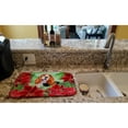 thumbnail image 2 of Basset Hound Poinsettas Dish Drying Mat, 2 of 7