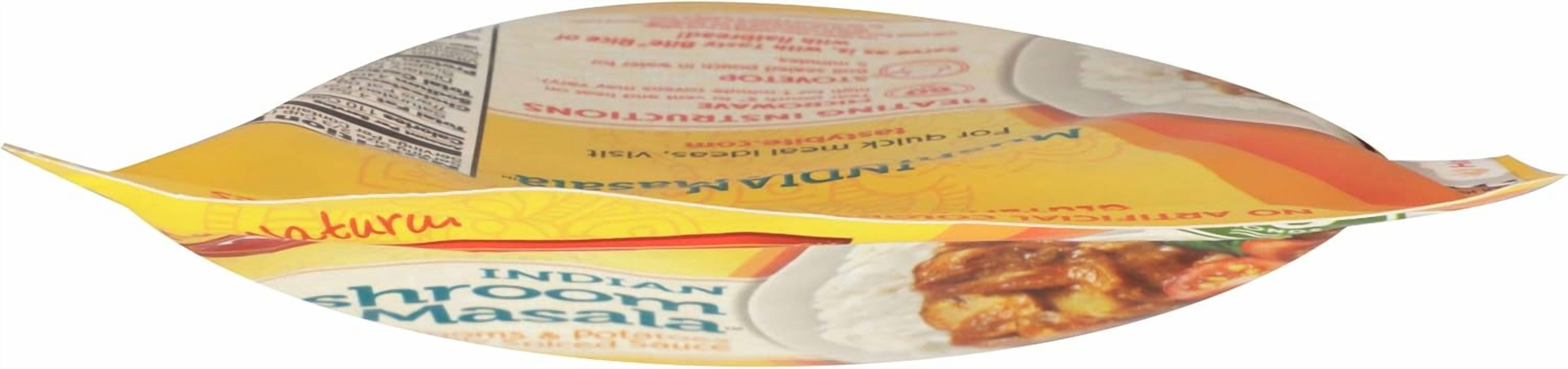 Tasty Bite Entree - Indian Cuisine - Mushroom Masala - 10 oz - case of 6