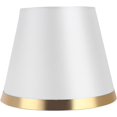 thumbnail image 1 of Small Lamp Shade, Lamp Shades for Table Lamps, Replacement Lamp Shades for Small Table Lamps, Small Scalloped Lamp Shade, Barrel Lamp Shade for E27 Clip on Lamp Shade (PX148 gray), 1 of 1