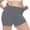Gray, variant on Biker Shorts Women Soft High Waisted Plus Size Shorts Summer Cycling Yoga Fashion Hot Pants Thin Comfy Clothes