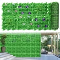 thumbnail image 4 of Oumilen 188.4" x 23.6" Artificial Ivy Privacy Fence Backdrop Decoration with Flower Balcony Outdoor, 4 of 5