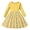 Yellow, variant on Lanbubble Toddler Girls Long Sleeve Dress A-Line Casual Play Dresses Size 2-3T