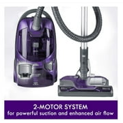 Kenmore 600 Series Pet Friendly Lightweight Bagged Canister Vacuum with Pet PowerMate, Pop-N-Go Brush, 2 Motors, HEPA Filter, Aluminum Telescoping Wand, Retractable Cord and 4 Cleaning Tools, Purple