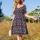thumbnail image 5 of Vestido de manga corta Fragile Skull 2, vestidos para mujer 2025, vestido de noche para mujer, ropa de verano para mujer, vestido, 5 of 8