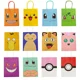 thumbnail image 2 of Bolsa de embalaje de Pokémon, bolsa de regalo con temática de cumpleaños, Pikachu, bolsa de regalo para aperitivos y dulces, Charmander, Squirtle, regalo de juguete para niños（1pc, 2 of 5