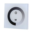 thumbnail image 4 of Encounter Touch Panel Dimmer Wall Switch Controller White Single Color LED Light, 4 of 7